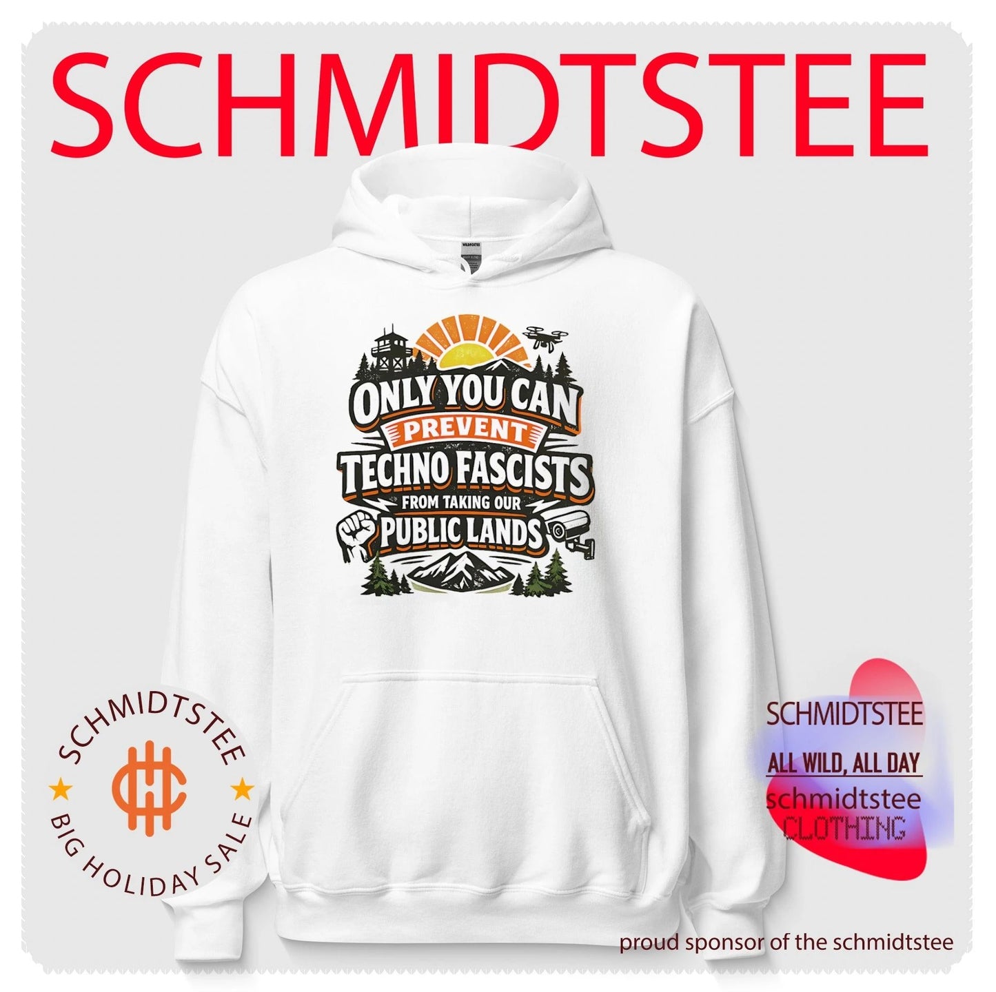 Only you can prevent techno fascists from taking our public lands shirt