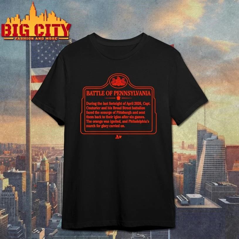 Philadelphia Hockey The Battle of Pennsylvania Graphic Shirt