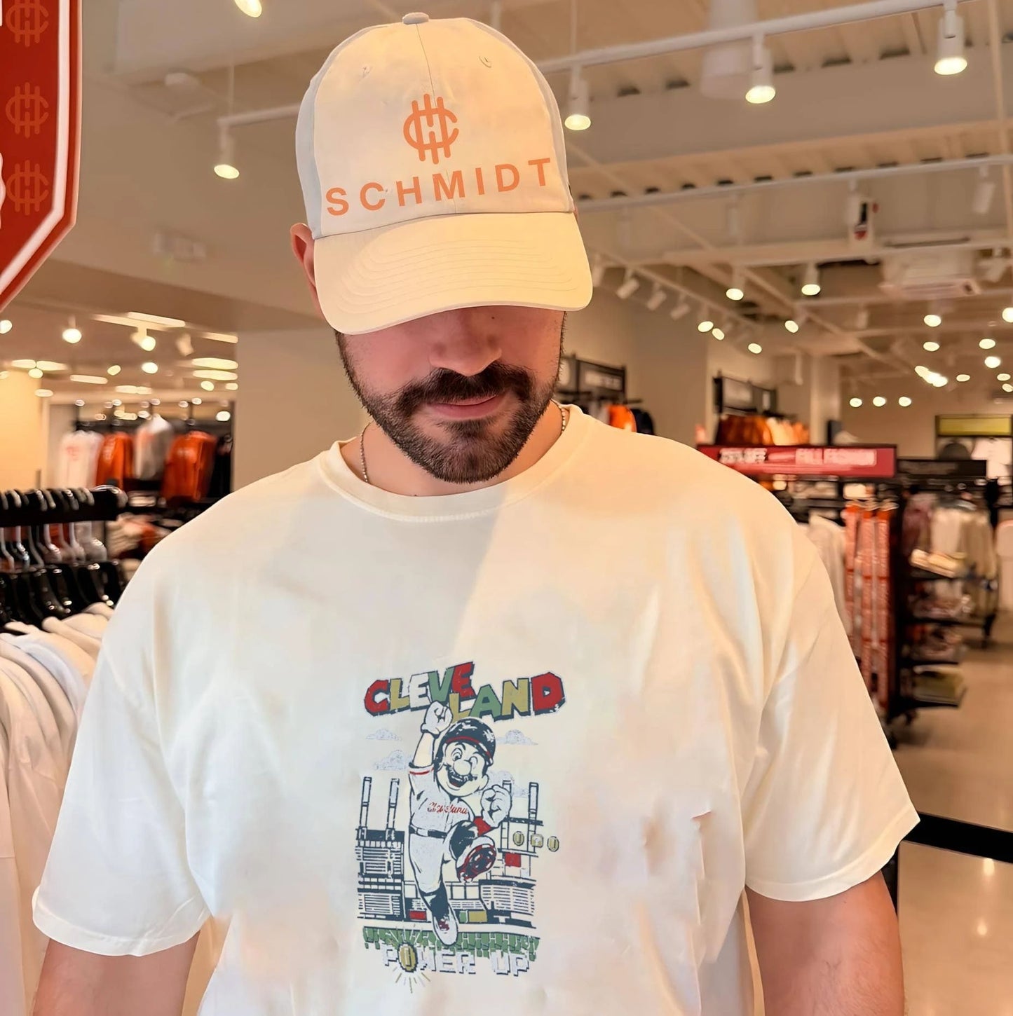 Cleveland Guardians Cleveland Power Up Mario shirt