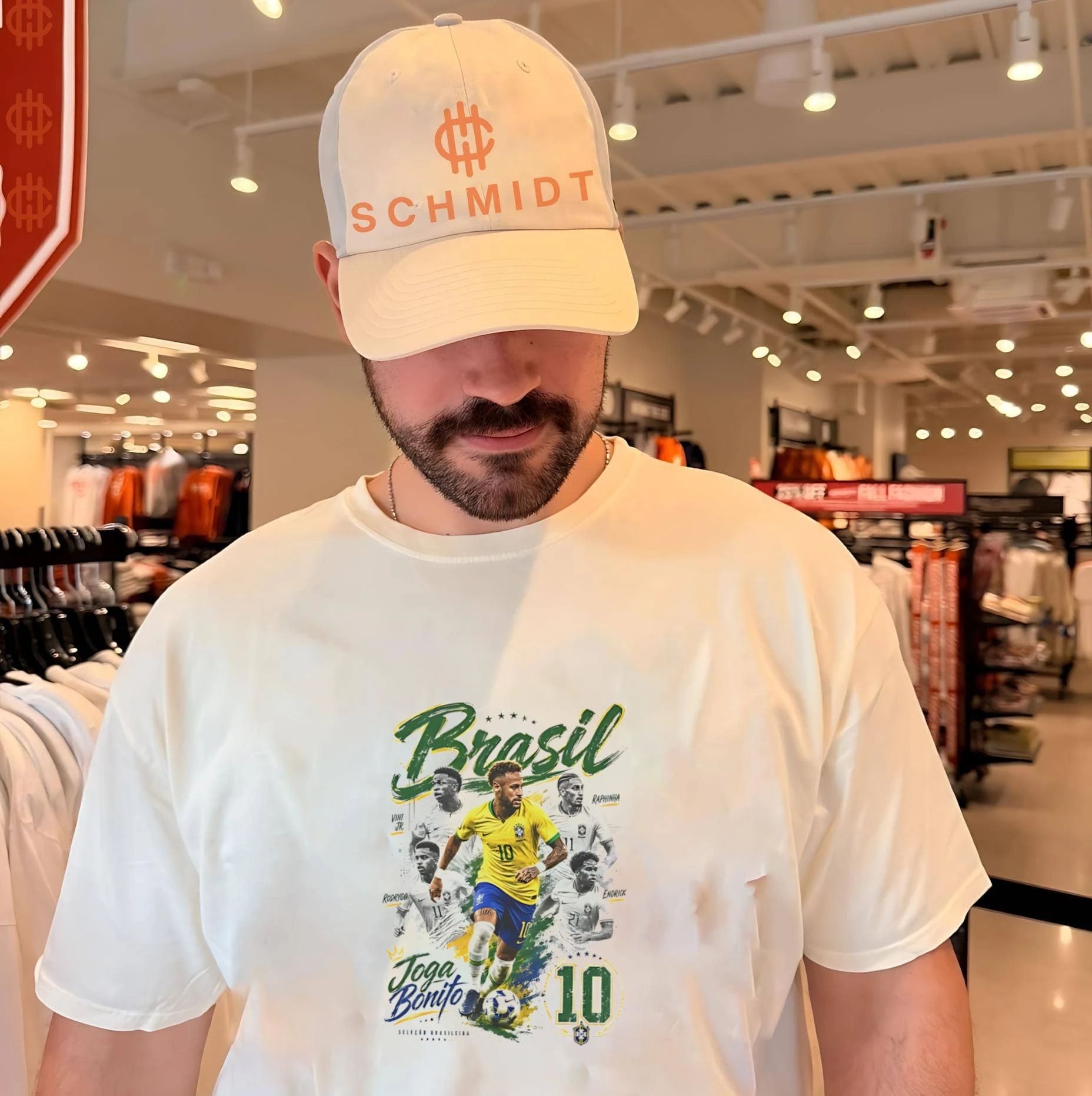 Brasil World Cup 2026 Neymar Jr and teammates graphic shirt