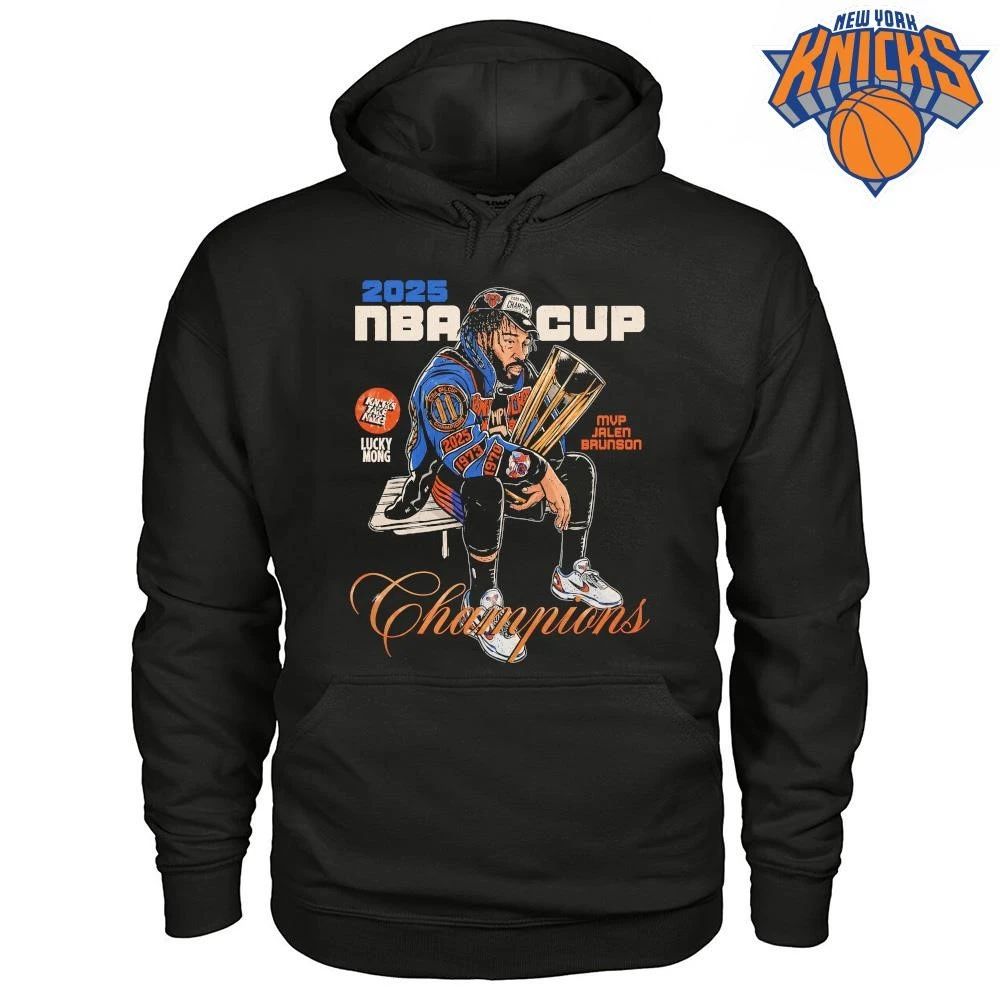 Jalen Brunson MVP 2025 NBA Cup Champions New York Knicks NBA Finals 2026 Game 1 T Shirt
