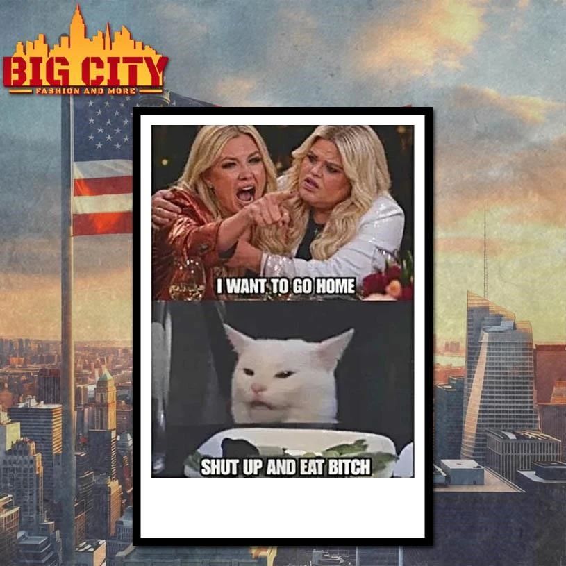 Erika Kirk And Druski I Want To Go Home Smudge The Cat Meme Shirt