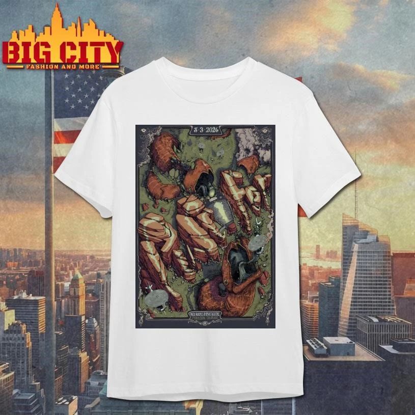 Original Puscifer Red Rocks in Morrison CO 5-3-2026 Poster Shirt