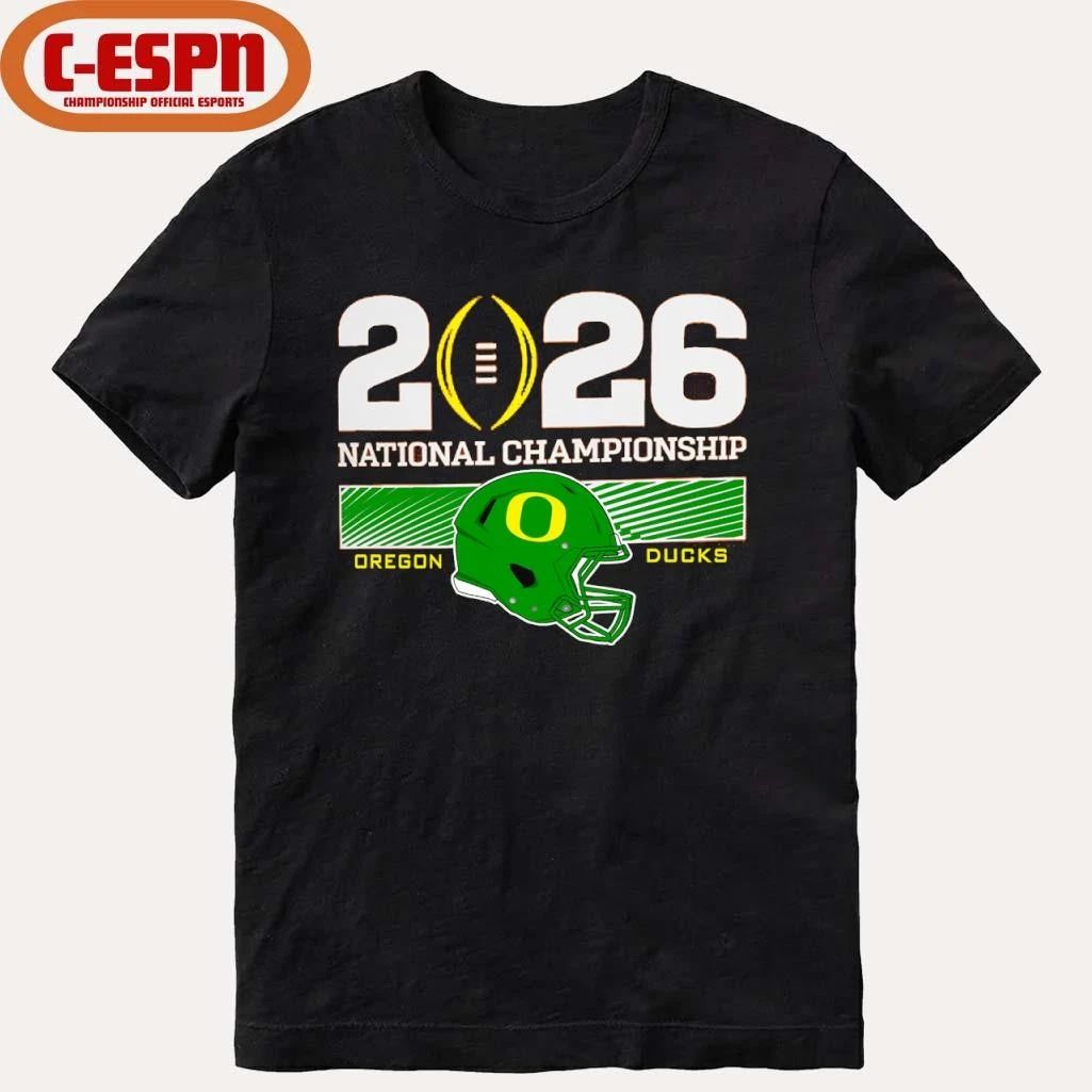 Oregon Ducks 2026 CFP National Championship Performance T-Shirt