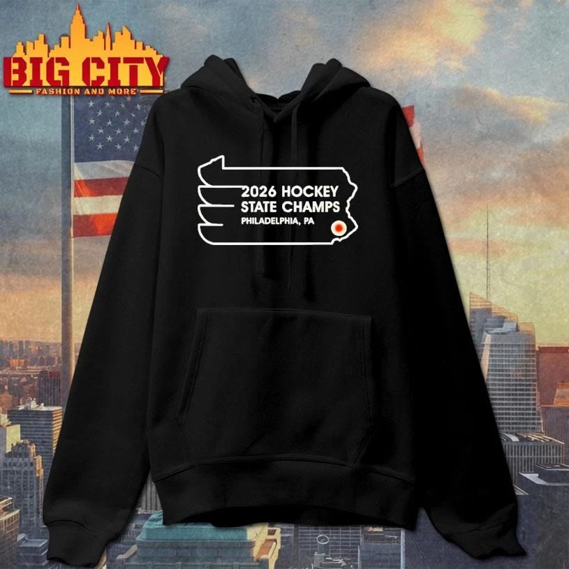 Premium Philadelphia Flyers 2026 Hockey State Champs PA Shirt