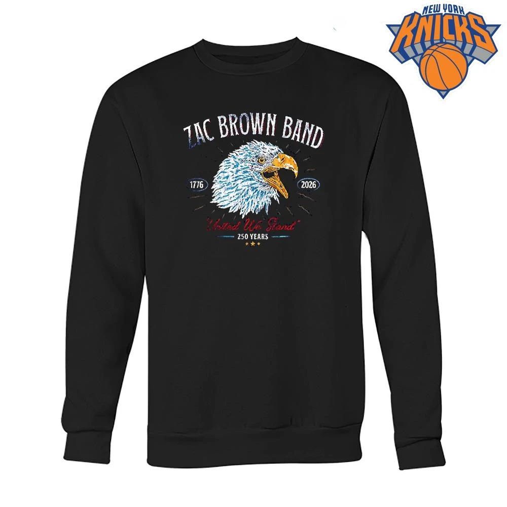 Zac Brown Band 4th of July Eagle Navy T-Shirt