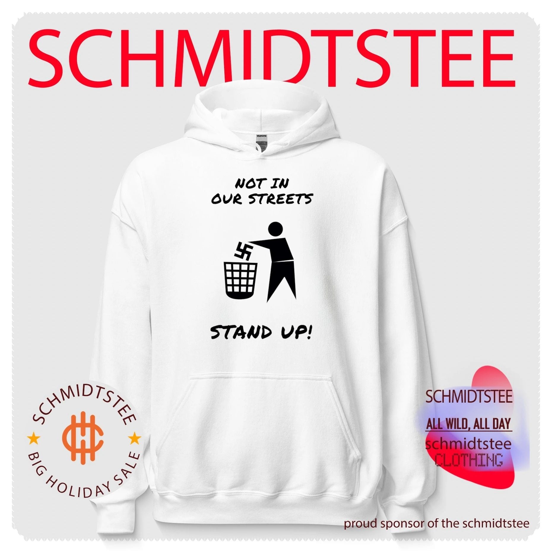 Not in our streets stand up shirt