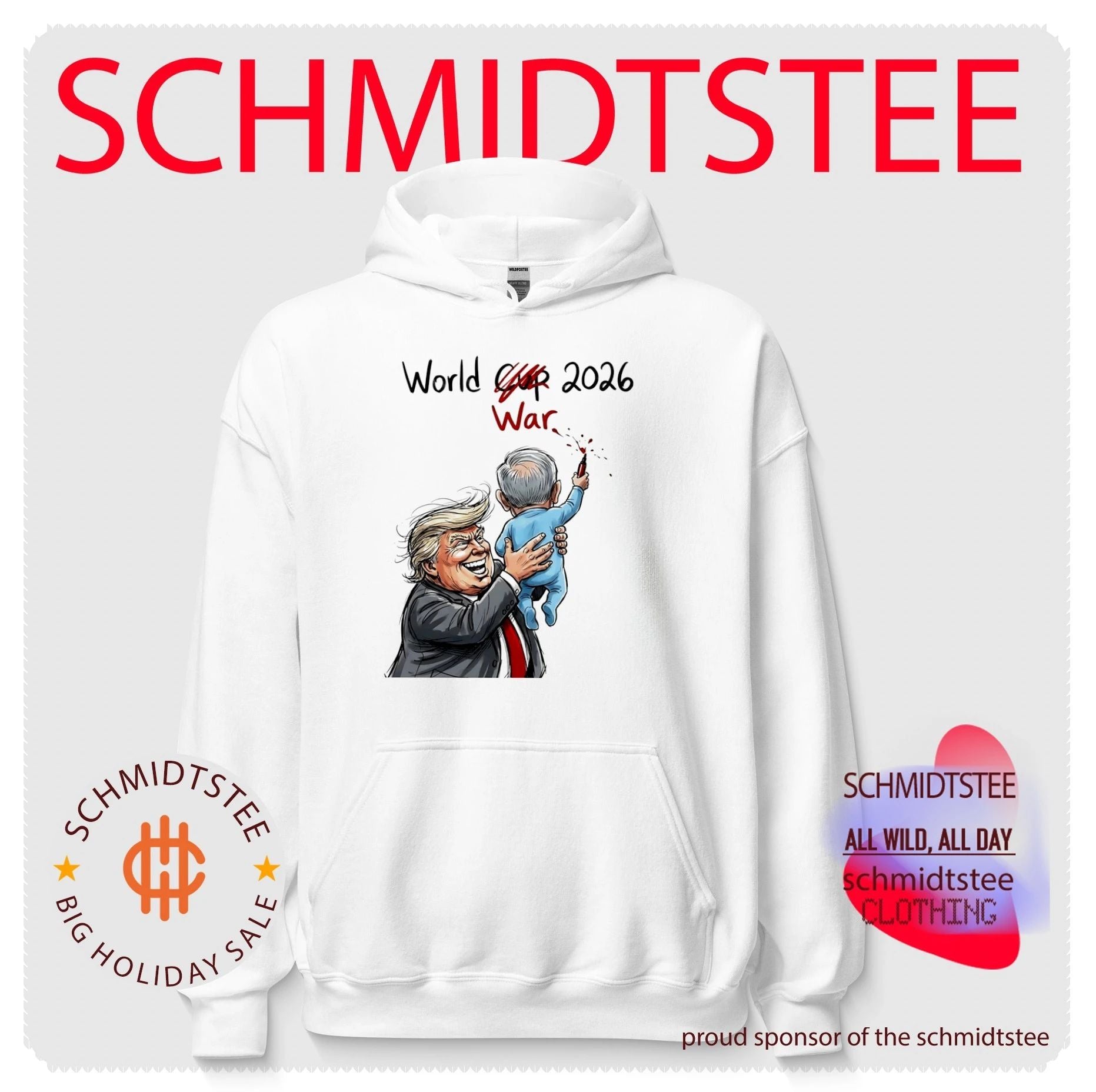 Trump World War 2026 not World Cup shirt