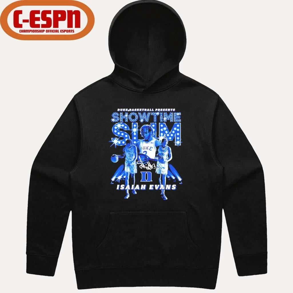 Isaiah Evans Duke Blue Devils Showtime Slim T-shirt