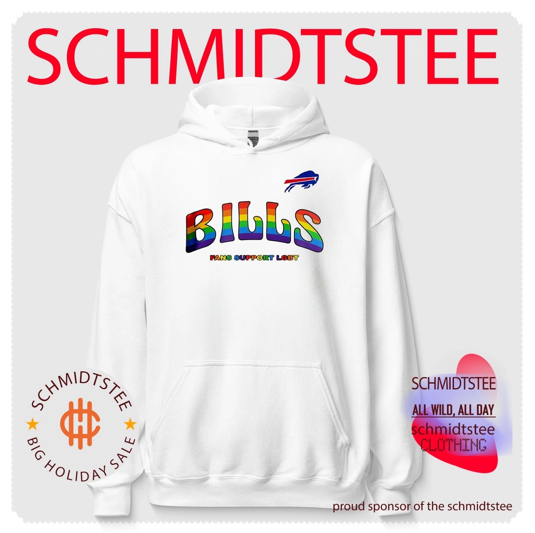 Buffalo Bills Fans Support LGBT Pride Month shirt