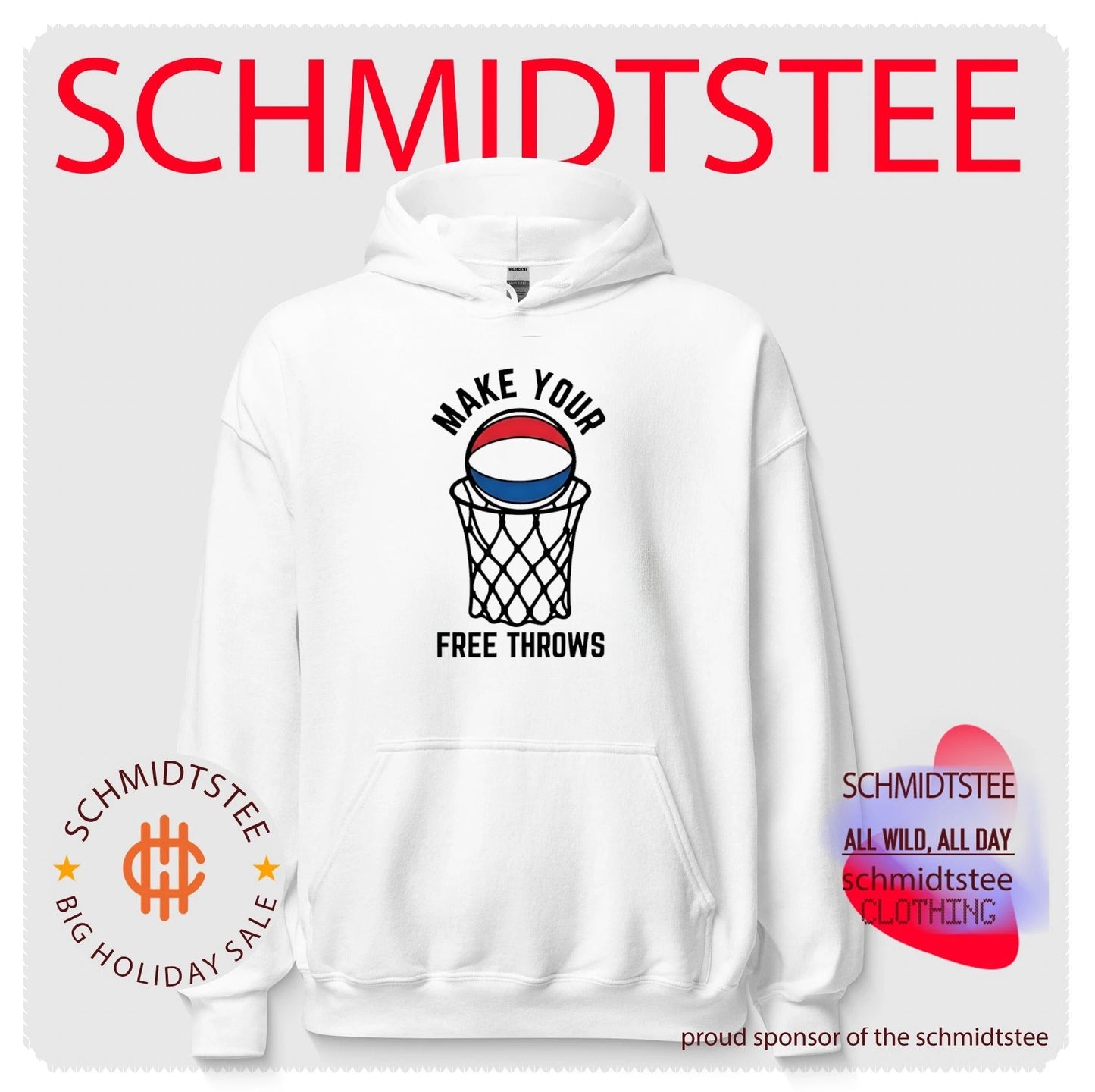 Make your free throws graphic shirt