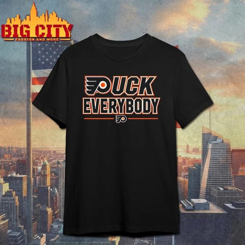 Puck Everybody Flyers Hockey Shirt