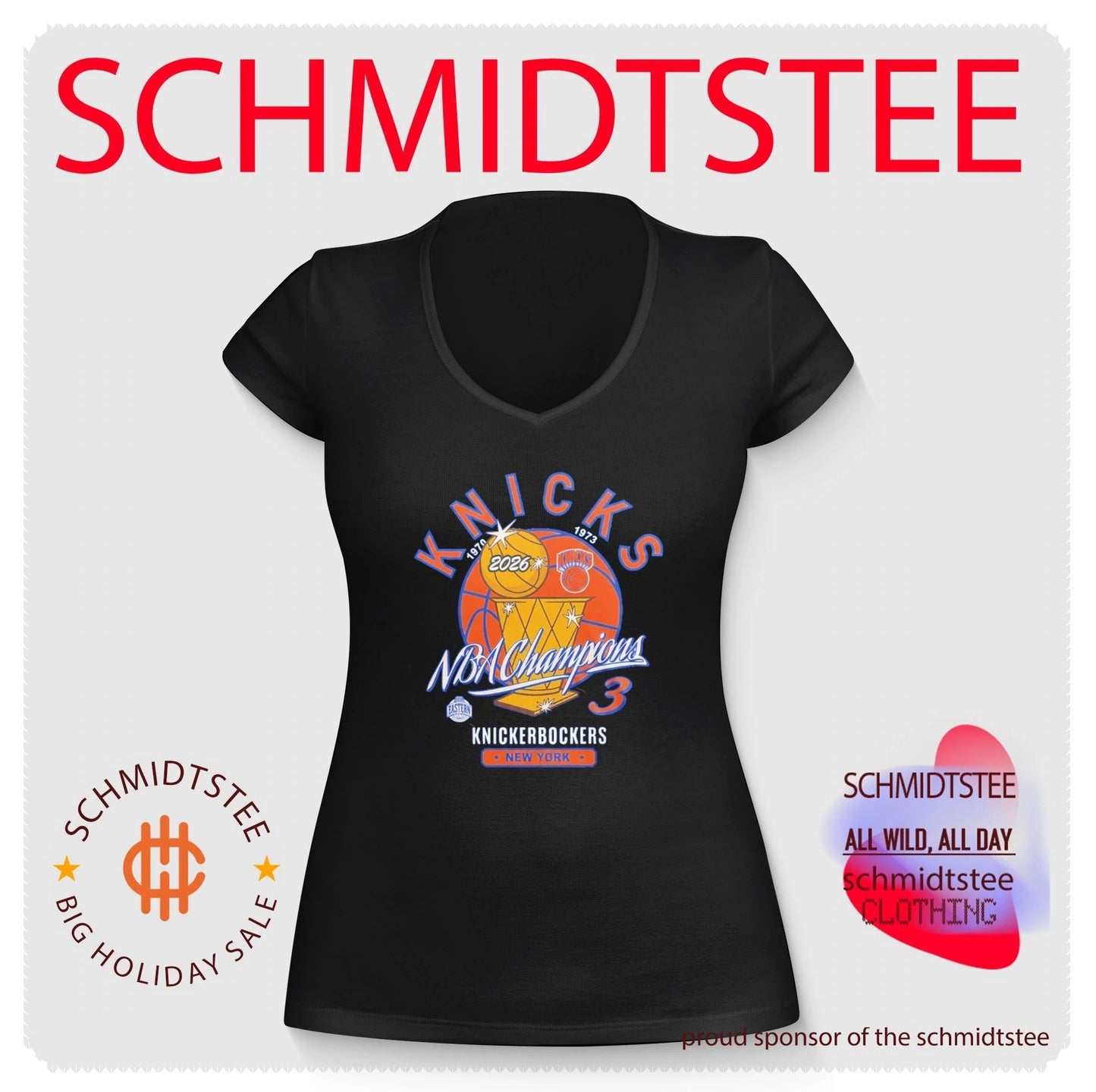 New York Knicks 2026 NBA Champions 3-Time Champions Knickerbockers shirt