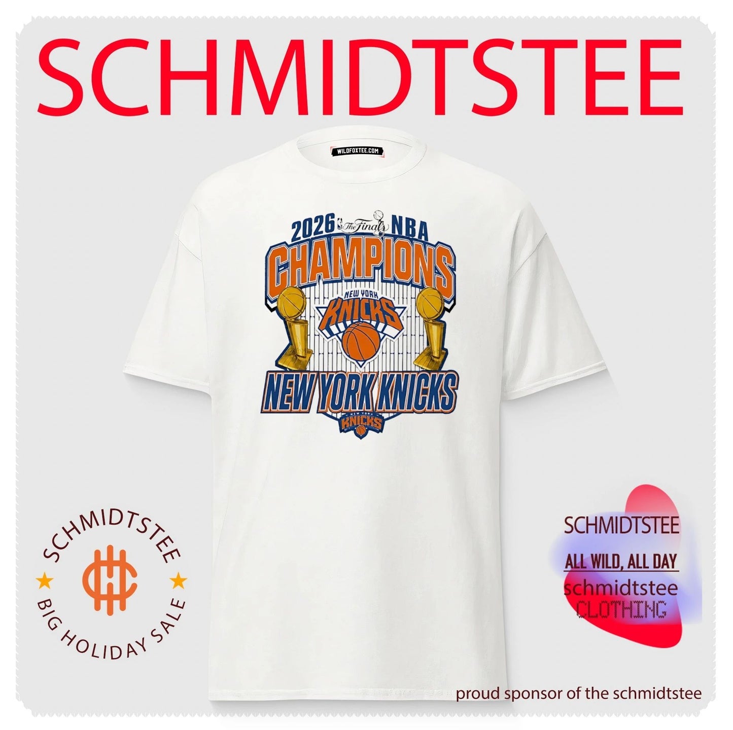 New York Knicks 2026 NBA Champions Locker Room Shirt