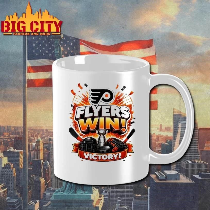 Premium Philadelphia Flyers win victory ICE HOCKEY Shirt