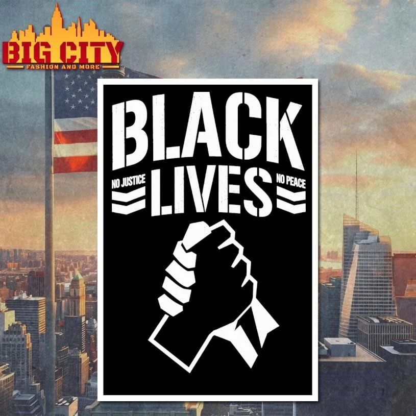 Awesome Black Lives Matter No Justice Shirt