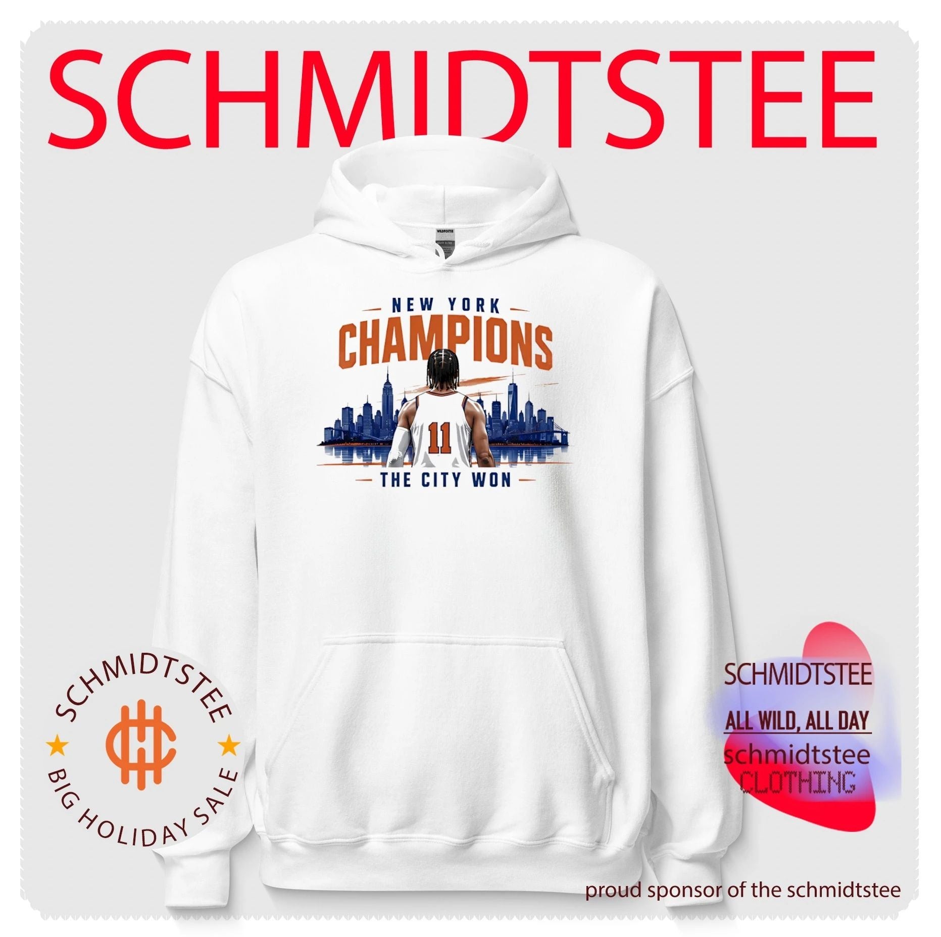 New York Knicks Jalen Brunson looking at New York – the city won shirt