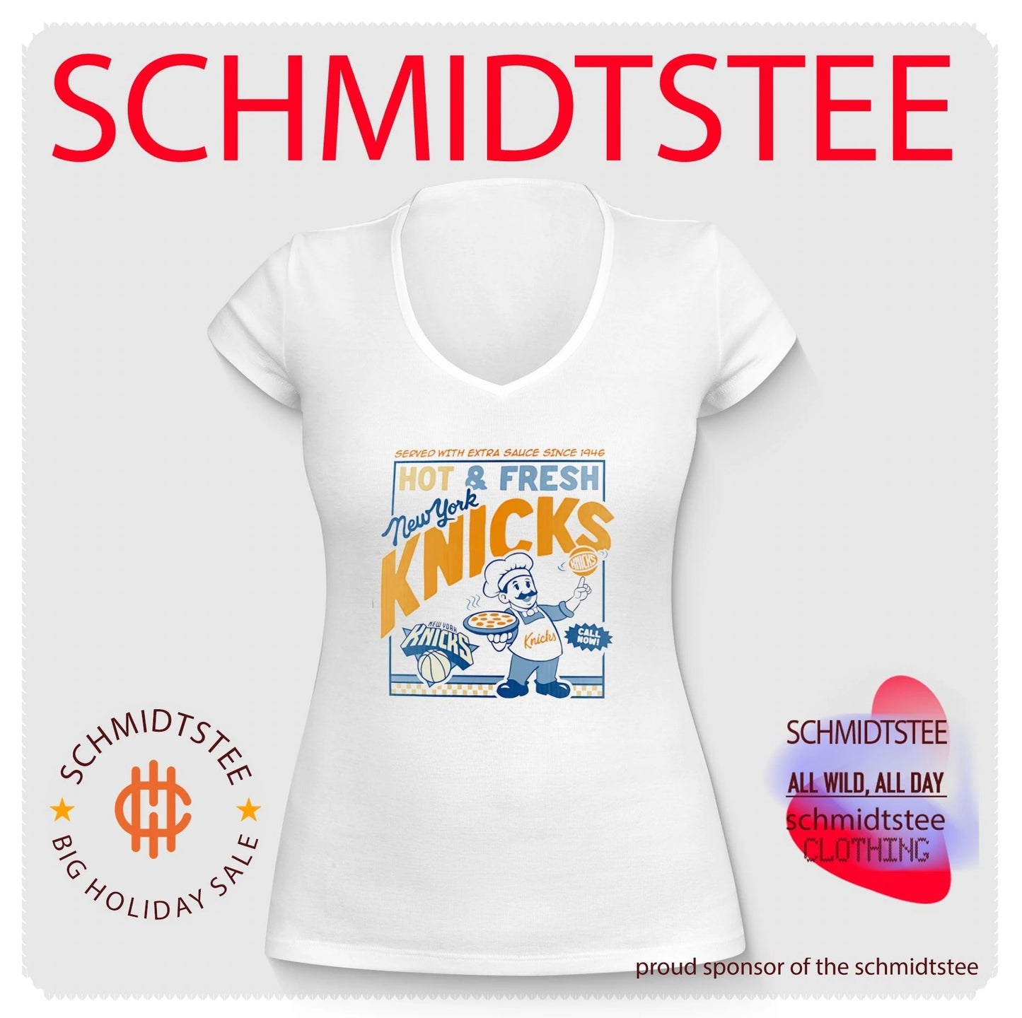 New York Knicks Hot and Fresh Served with extra sauce since 1946 shirt