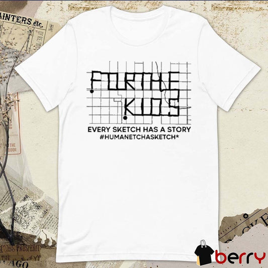 2026 For The Kids Run For Armstrong Human Etch A Sketch Every Sketch Has A Story t-shirt
