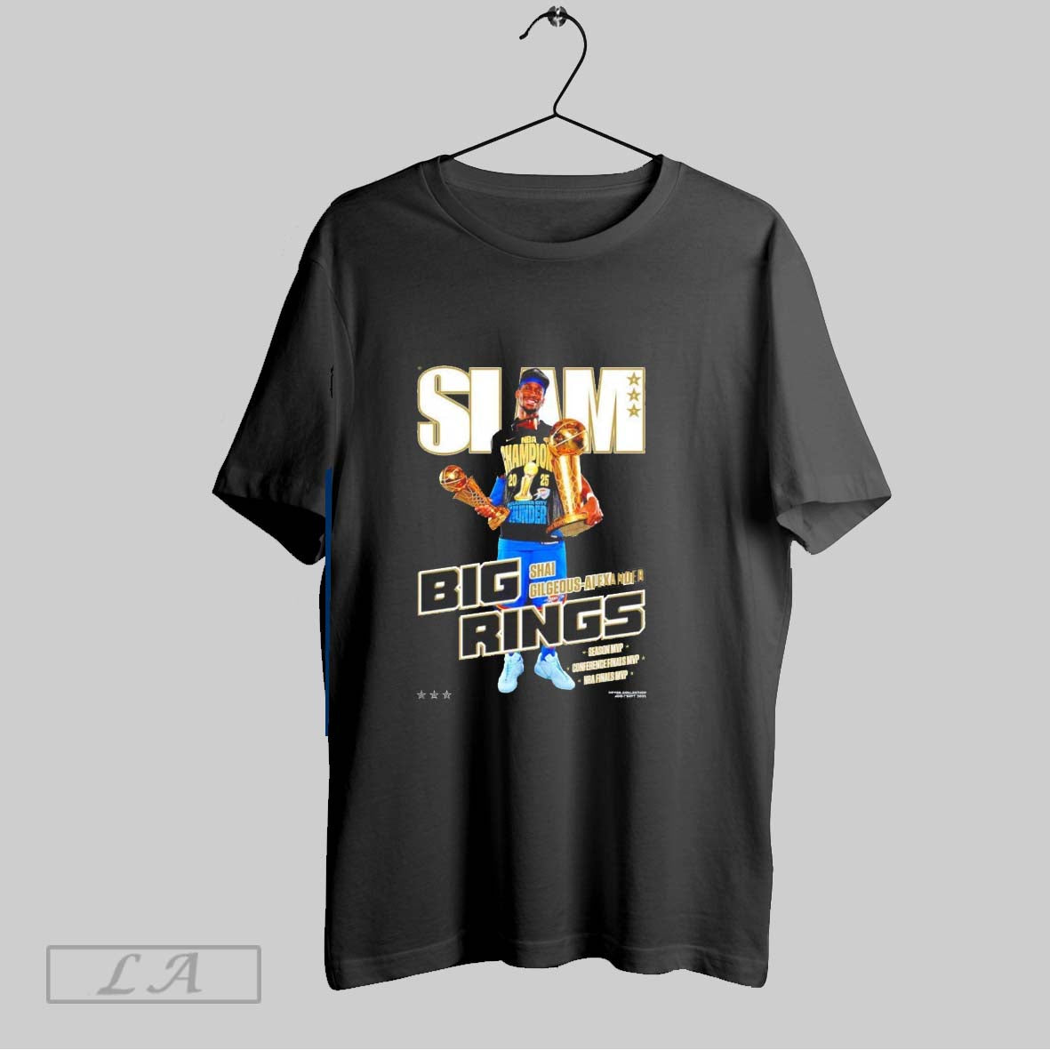 Zoriginal Slam Okc Thunder Shai Gilgeous Alexander Big Bings Mvp
